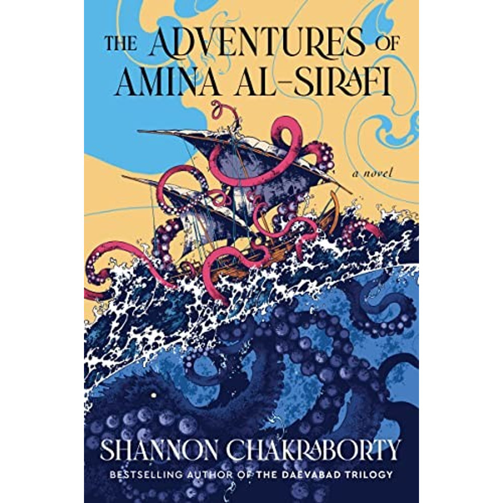 The Adventures of Amina Al-Sirafi by Shannon Chakraborty book cover
