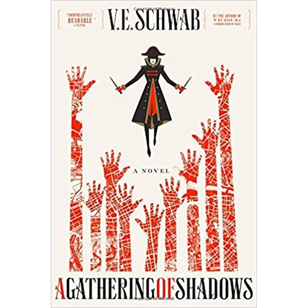 A Gathering of Shadows by V. E. Schwab book cover
