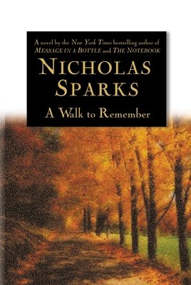 A Walk to Remember — cover, ISBN 9780446525534
