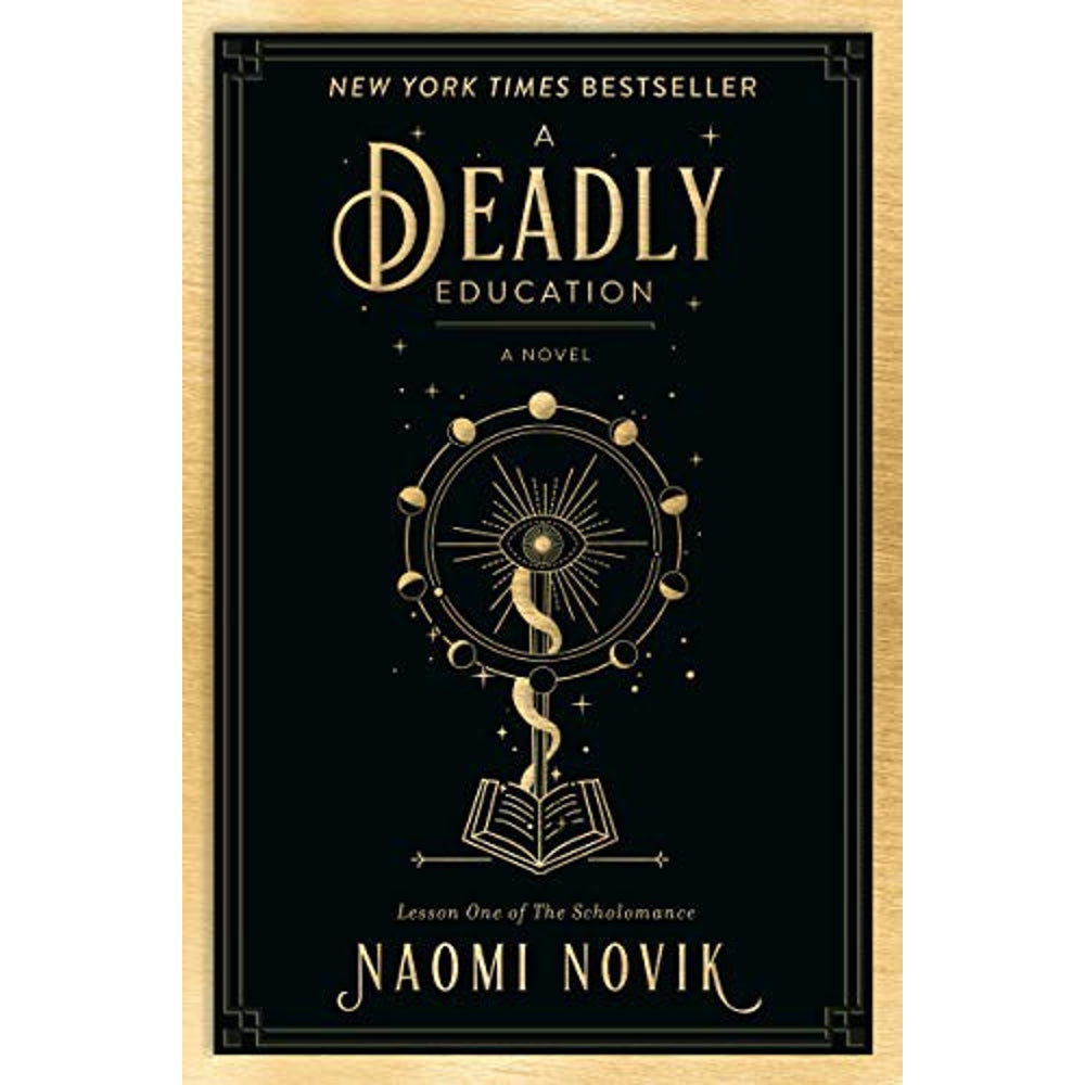 A Deadly Education by Naomi Novik book cover