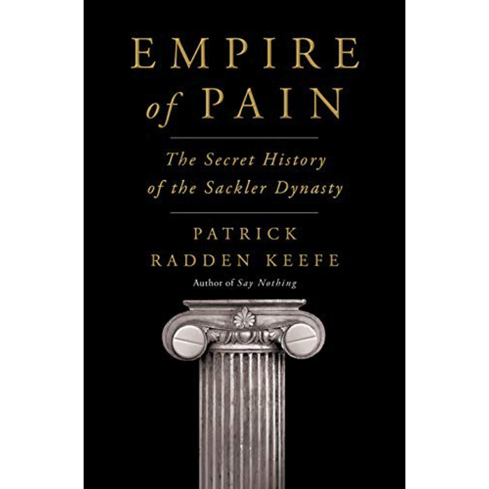 Empire of Pain by Patrick Radden Keefe hardcover cover