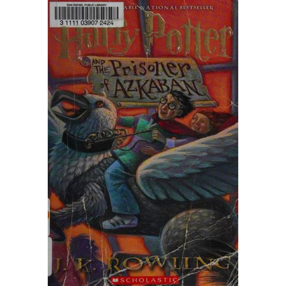 Harry Potter and the Prisoner of Azkaban by J. K. Rowling book cover