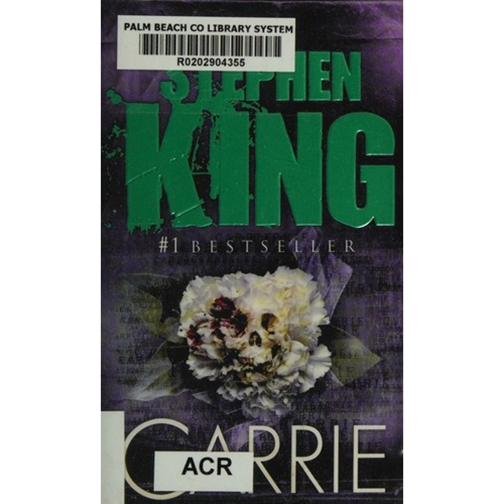 Carrie by Stephen King book cover