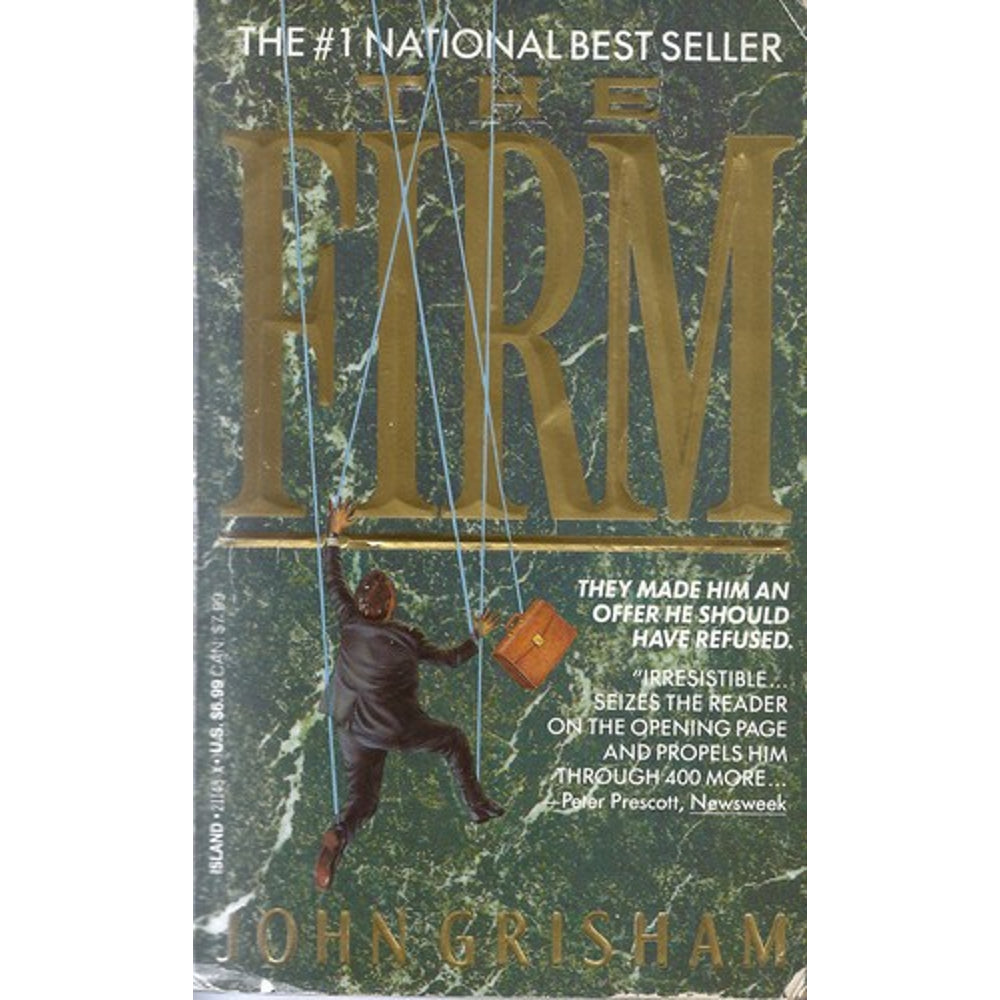 The Firm by John Grisham book cover