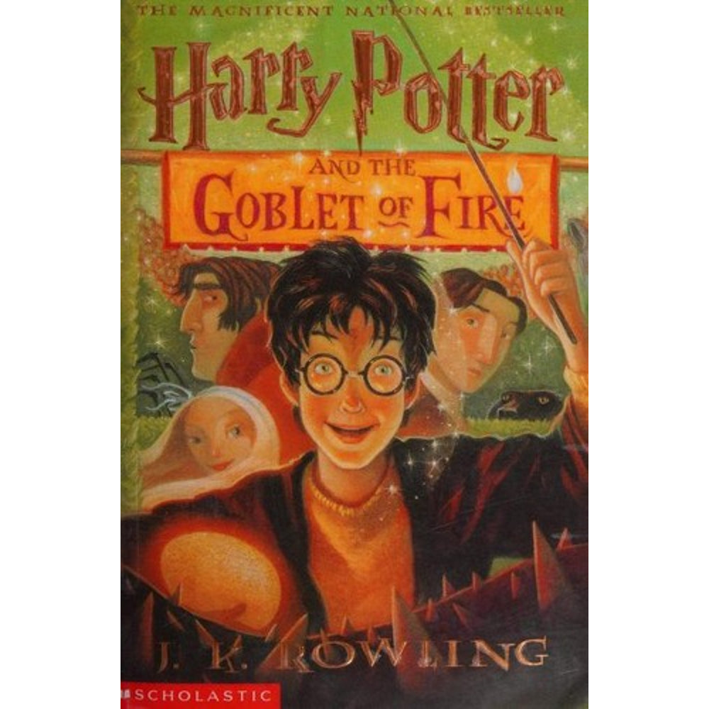 Harry Potter and the Goblet of Fire by J. K. Rowling book cover
