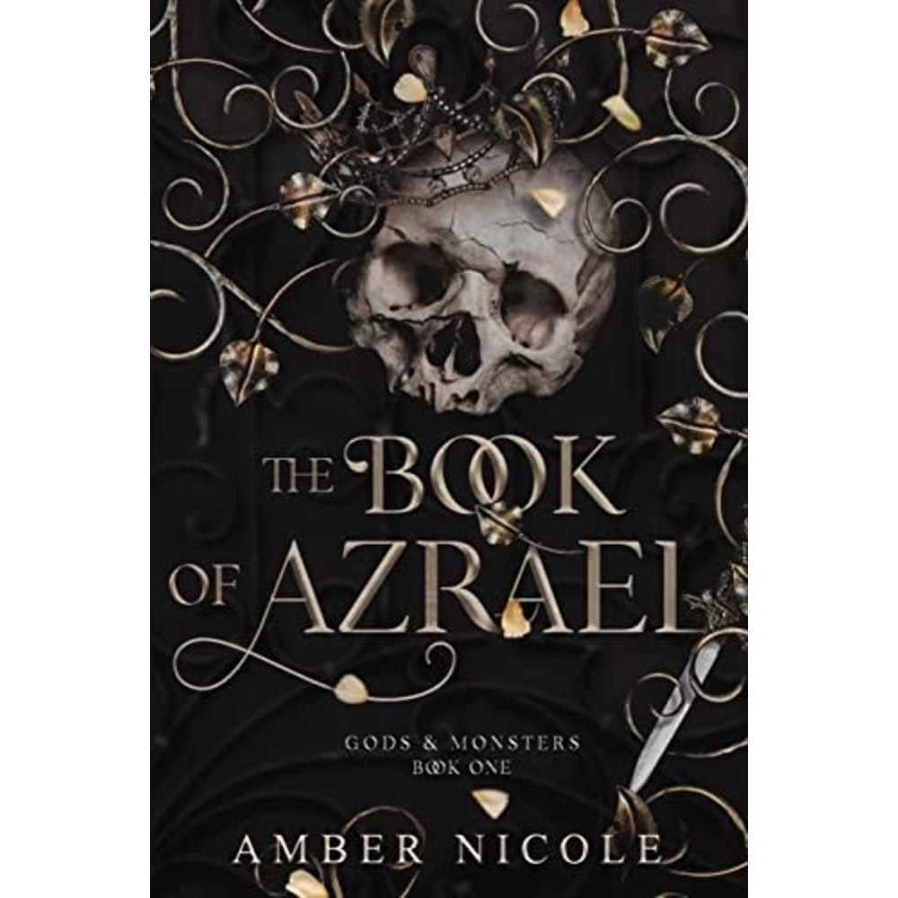 The Book of Azrael by Amber V. Nicole paperback cover