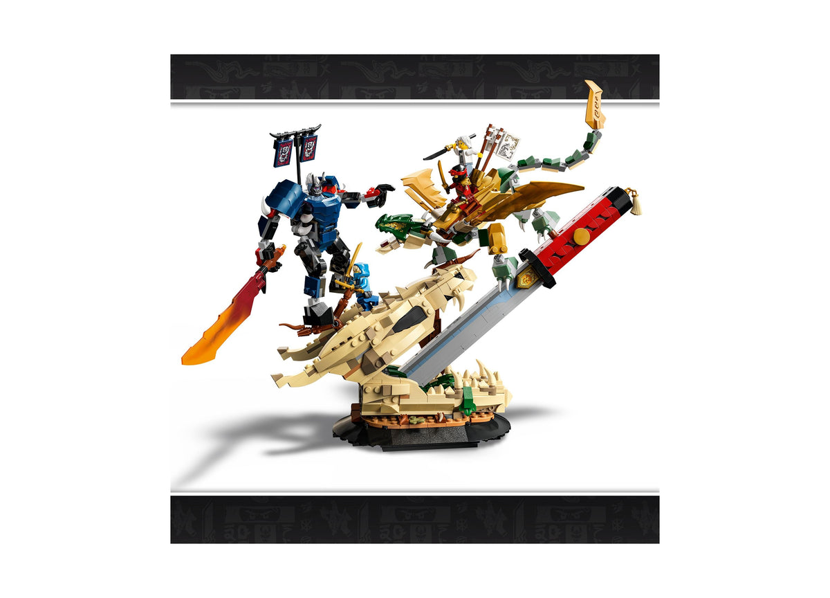 LEGO NINJAGO Battle at the Dragon's Blade 1,016-Piece Building Set