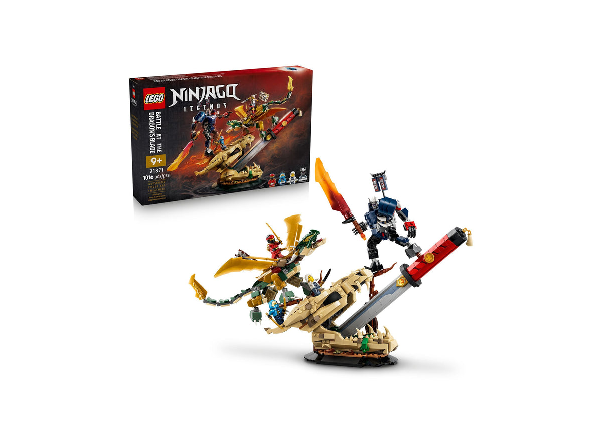 LEGO NINJAGO Battle at the Dragon's Blade 1,016-Piece Building Set