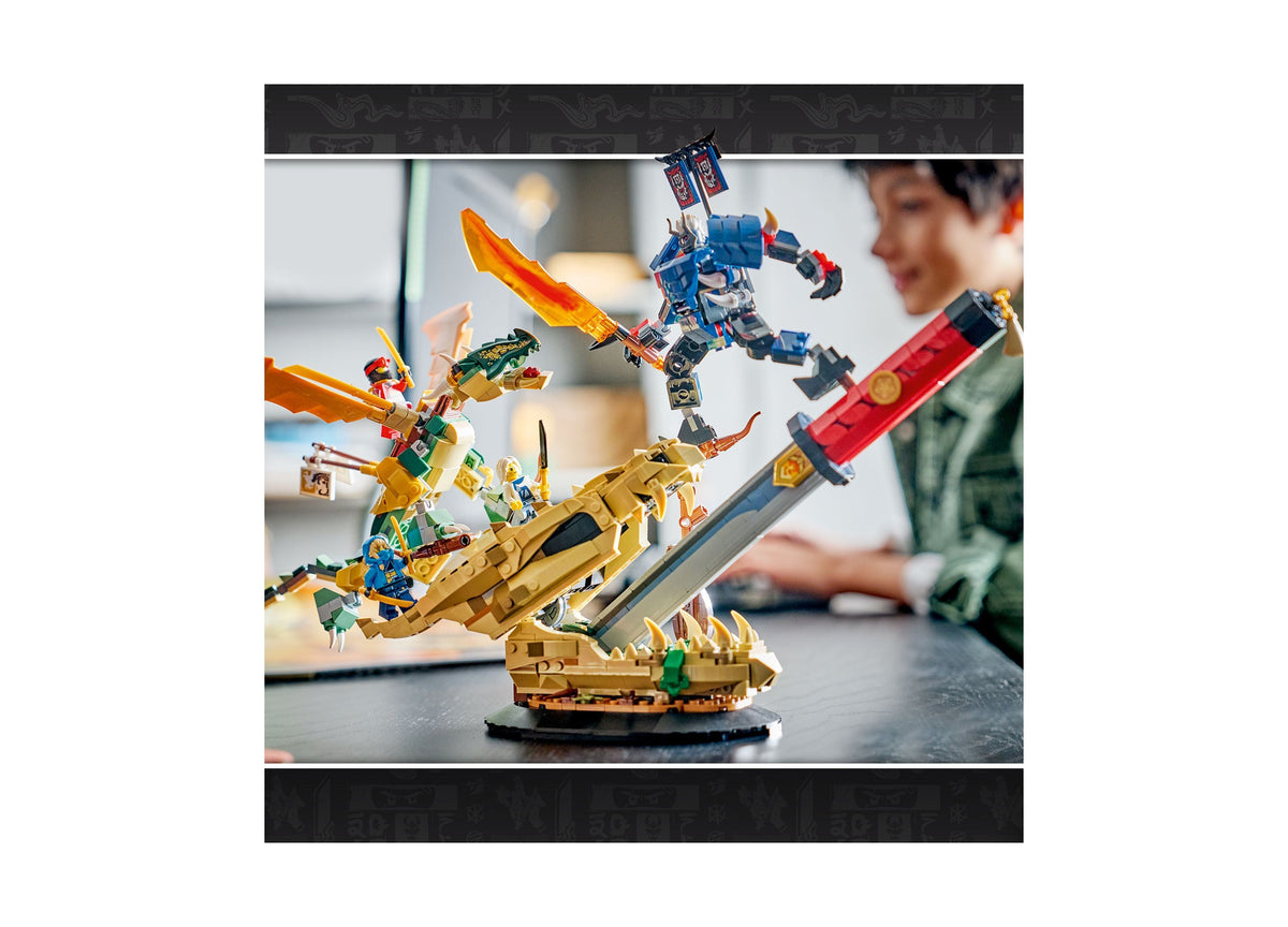 LEGO NINJAGO Battle at the Dragon's Blade 1,016-Piece Building Set