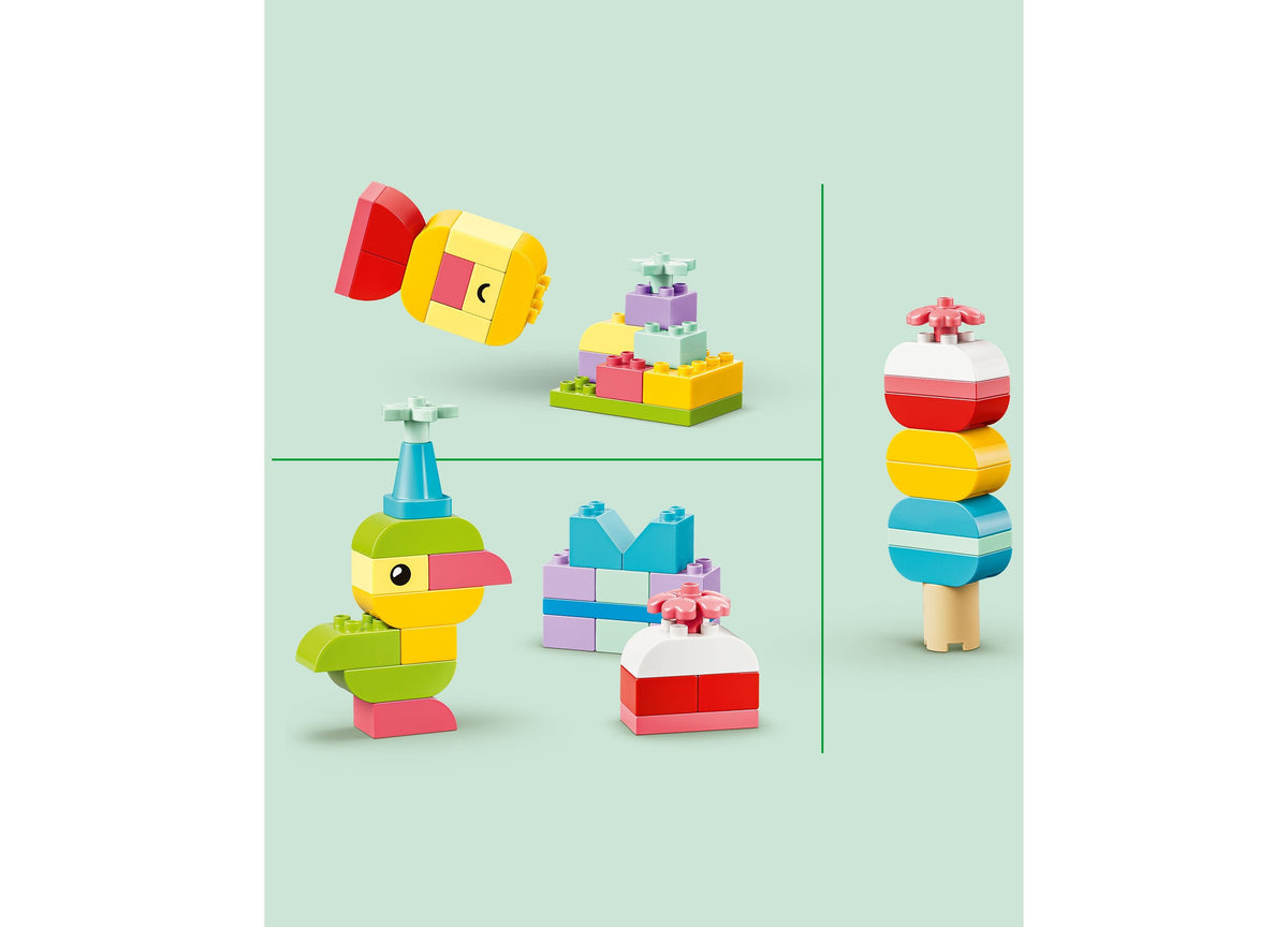 LEGO DUPLO Classic Colorful Creative Box 80-Piece Building Set
