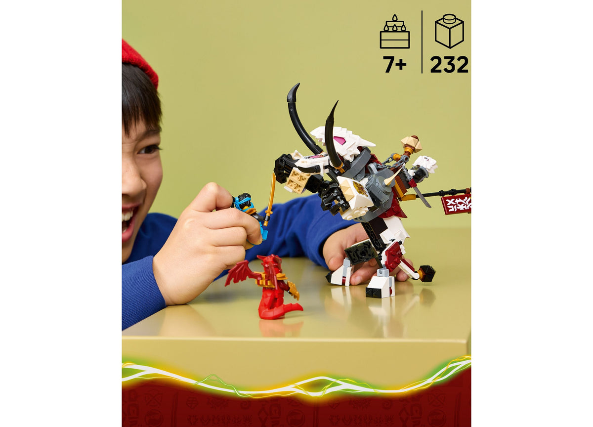 LEGO NINJAGO Dragons Rising Zilvar and Grimtak the Dragon Beast 232-Piece Building Set