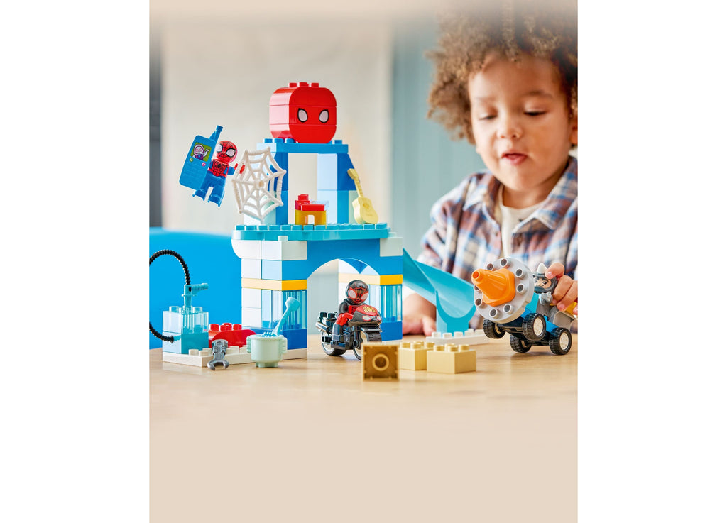 LEGO DUPLO Marvel Team Spidey Webquarters 65-Piece Building Set