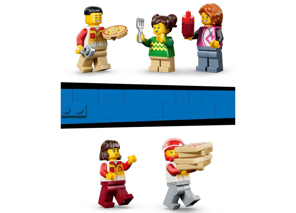 LEGO City Pizza Delivery Experience 494-Piece Building Set