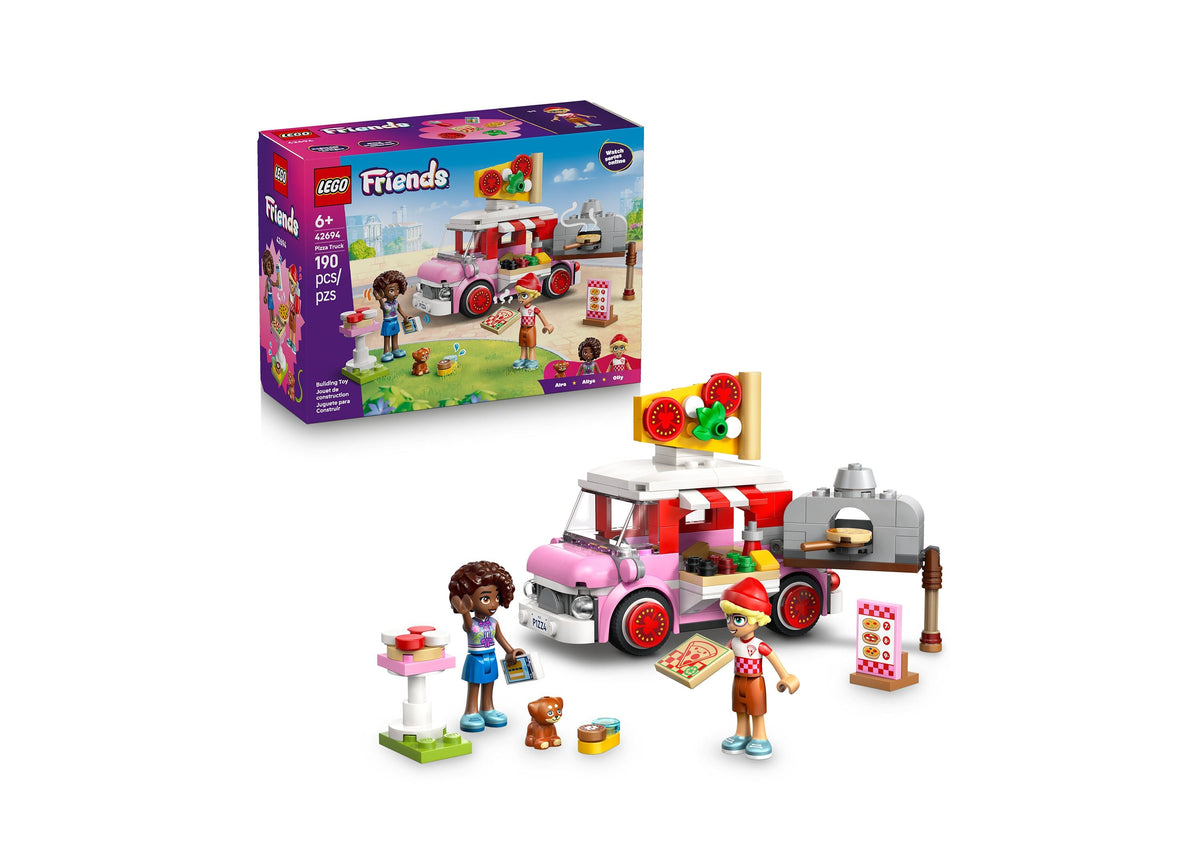 LEGO Friends Pizza Truck 190-Piece Building Set