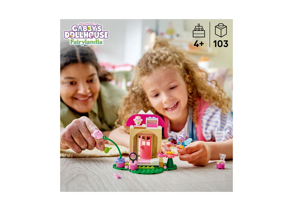 LEGO Gabby's Dollhouse Kitty Fairy's Garden House 103-Piece Building Set