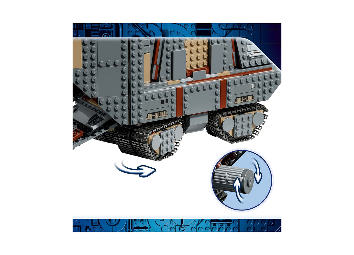 LEGO Star Wars Offworld Sandcrawler and Mudhorn 1683-Piece Building Set