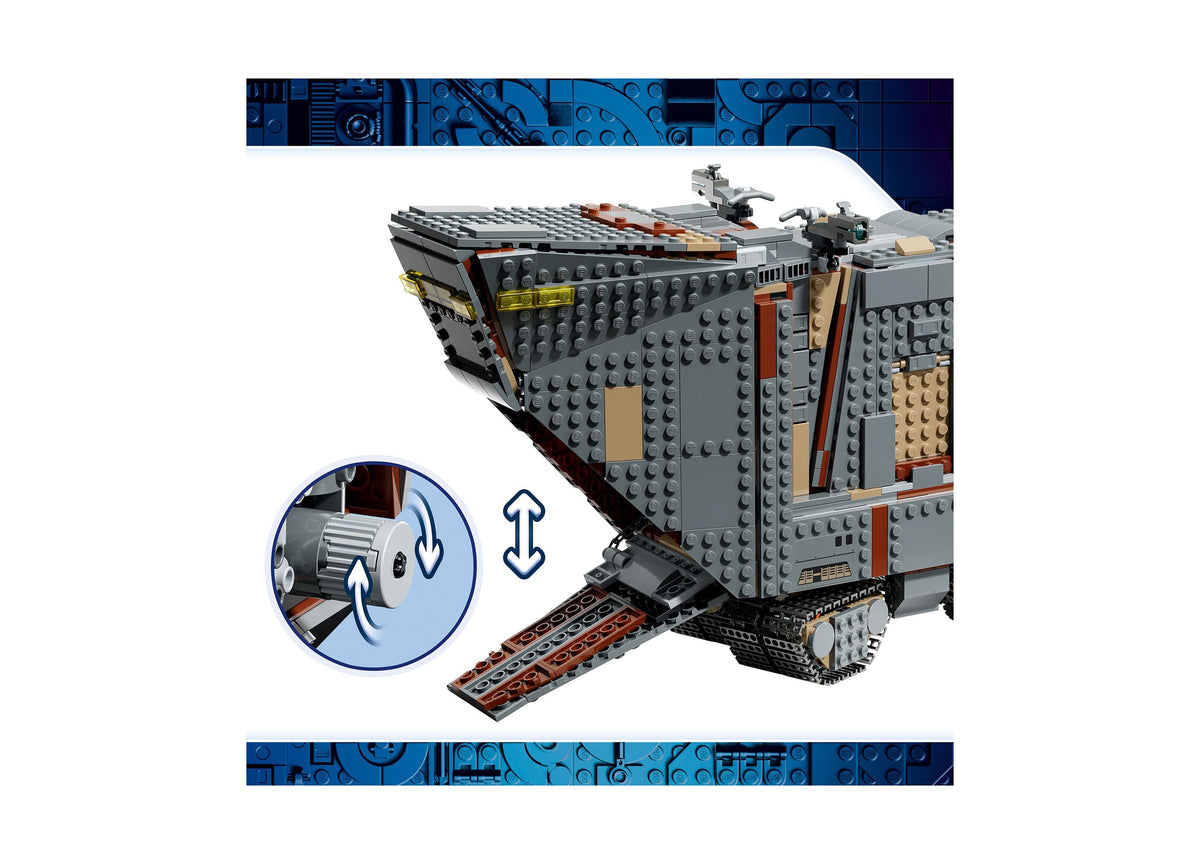 LEGO Star Wars Offworld Sandcrawler and Mudhorn 1683-Piece Building Set
