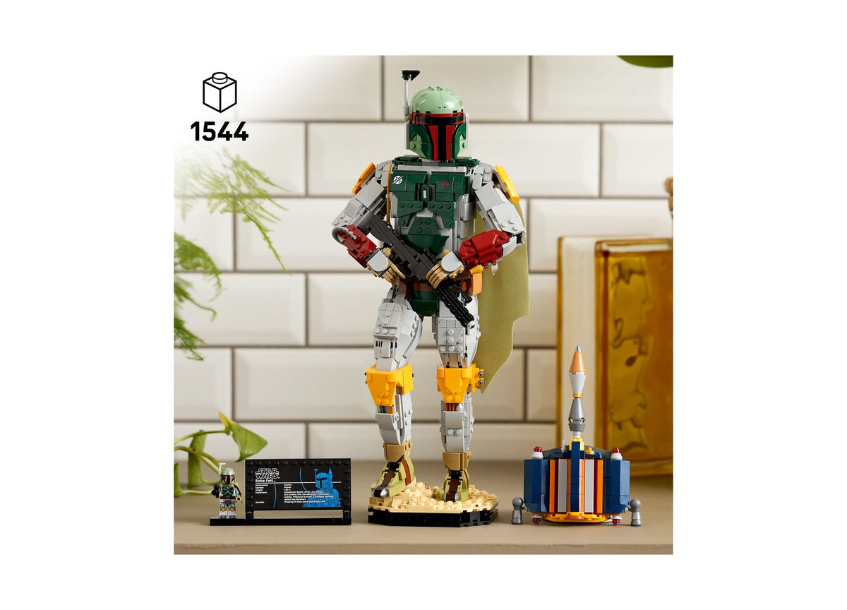 LEGO Star Wars Boba Fett 1544-Piece Building Set Collectible Figure