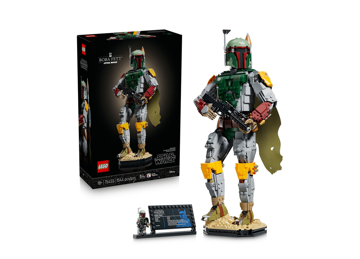 LEGO Star Wars Boba Fett 1544-Piece Building Set Collectible Figure