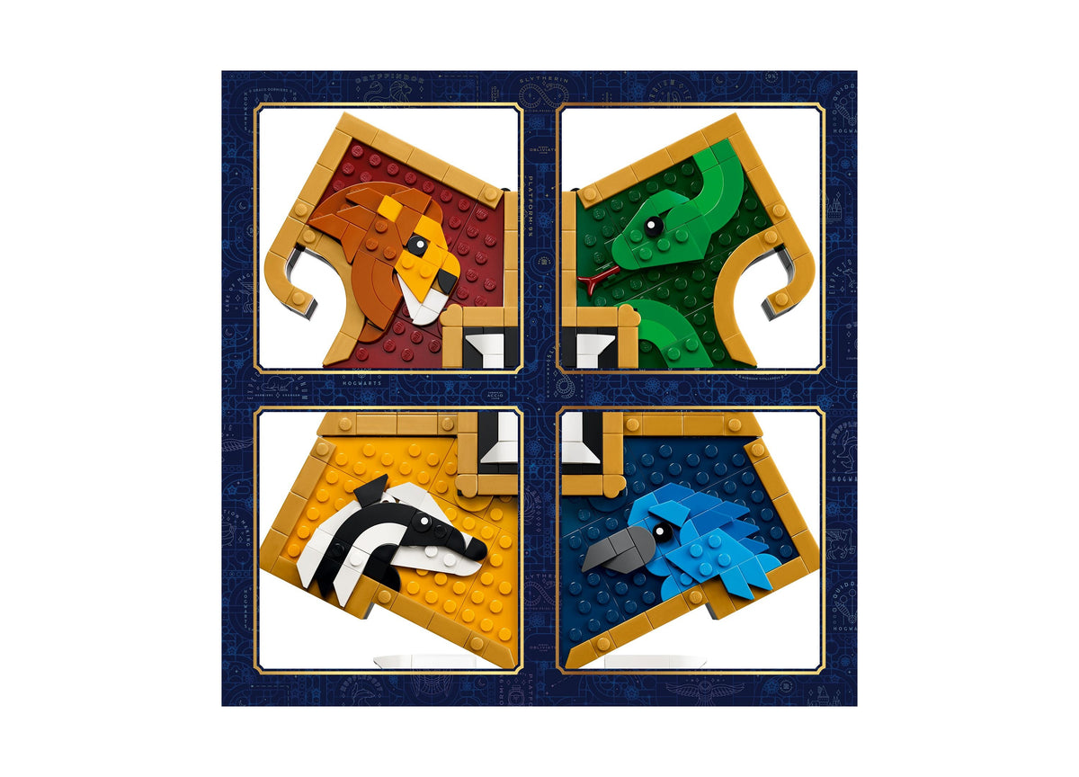 LEGO Harry Potter Hogwarts House Crest 545-Piece Building Set