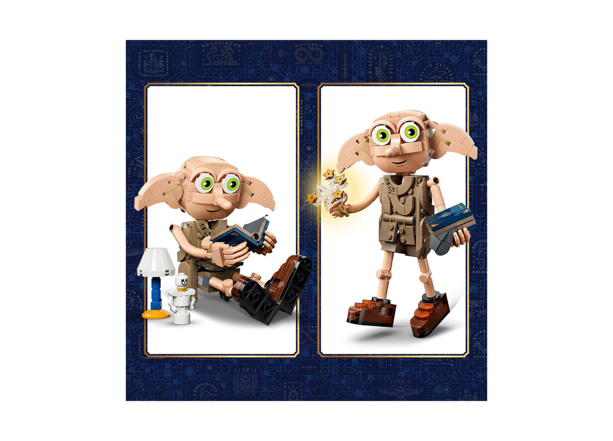 LEGO Harry Potter Dobby the Free Elf 76469 379-Piece Building Set