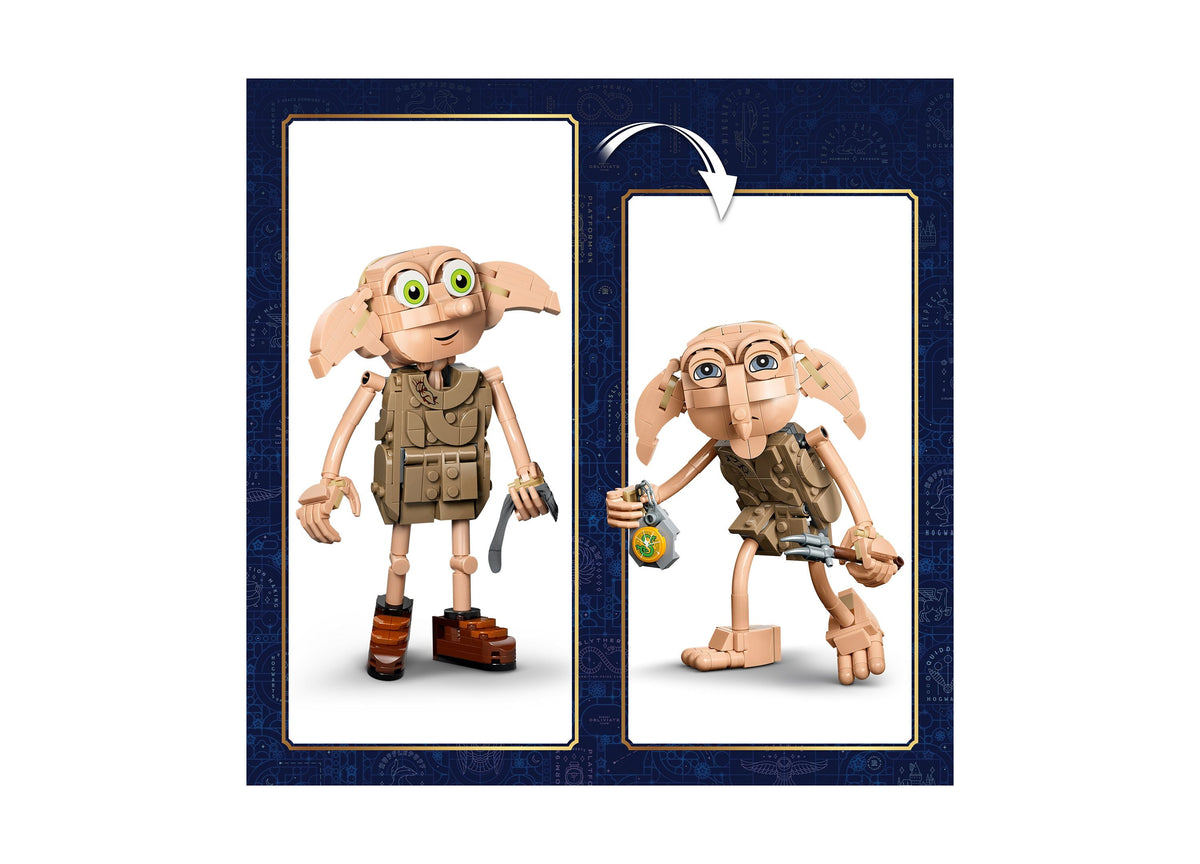 LEGO Harry Potter Dobby the Free Elf 76469 379-Piece Building Set