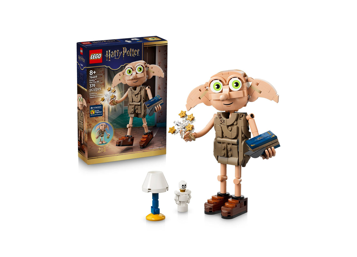 LEGO Harry Potter Dobby the Free Elf 76469 379-Piece Building Set