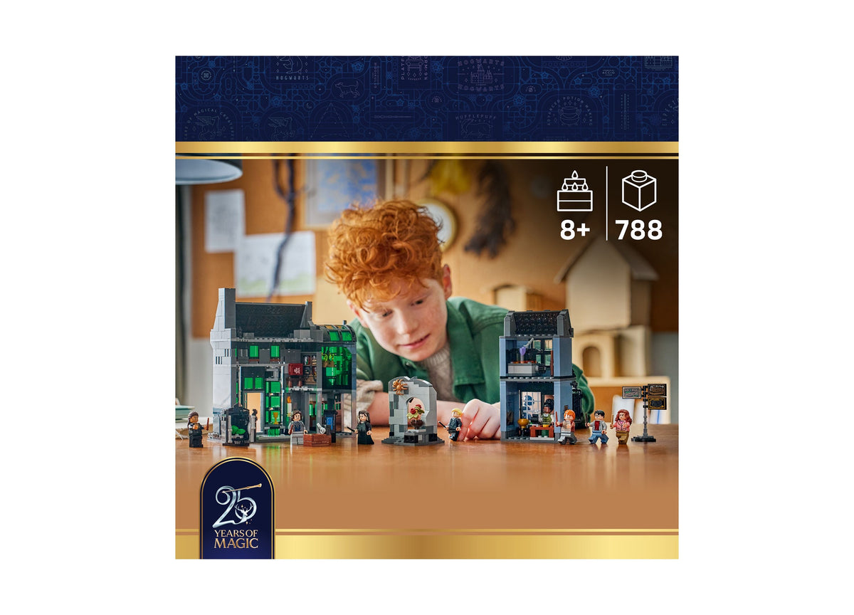 LEGO Harry Potter Knockturn Alley Wizarding Shops 788-Piece Building Set