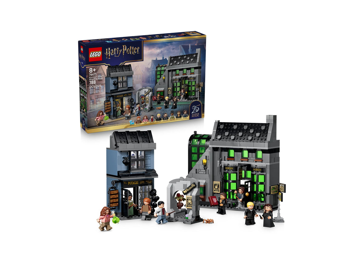LEGO Harry Potter Knockturn Alley Wizarding Shops 788-Piece Building Set