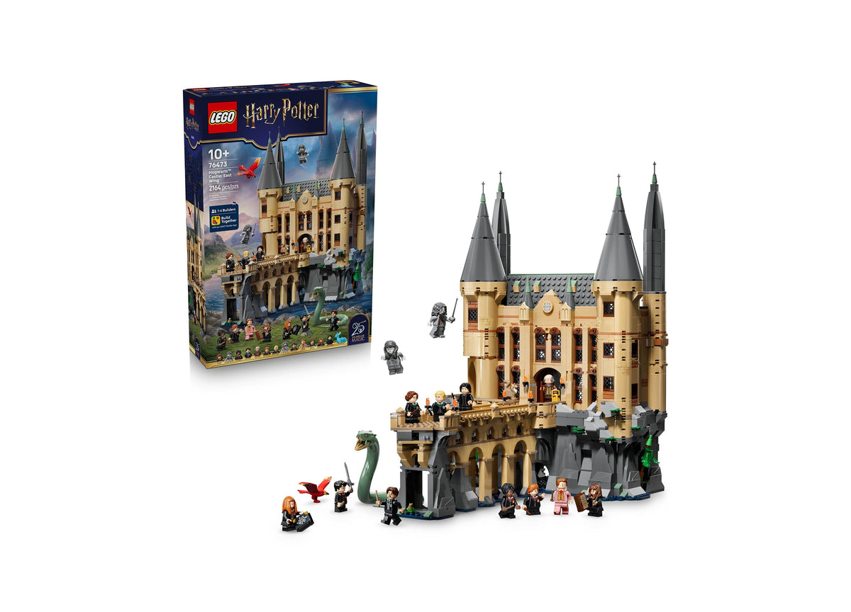 LEGO Harry Potter Hogwarts Castle: East Wing 2,164-Piece Building Set