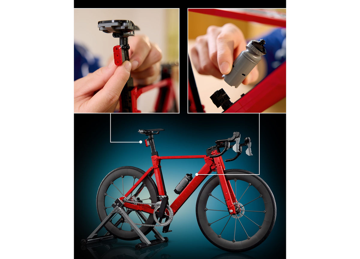LEGO Icons Road Bike 1015-Piece Building Set