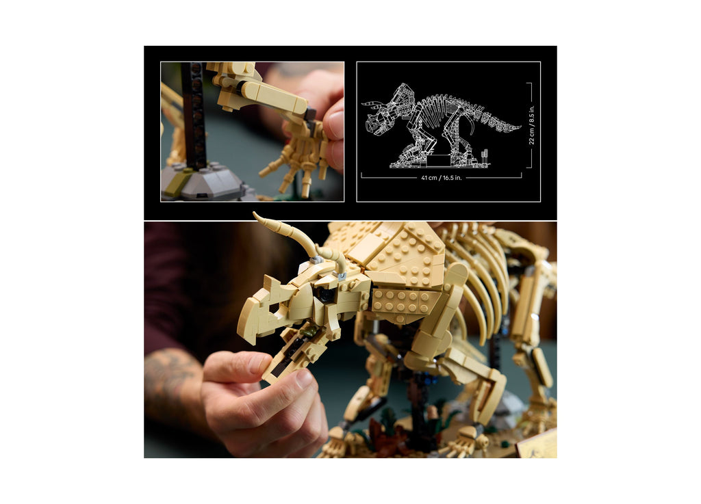 LEGO Jurassic World Dinosaur Fossils: Triceratops 1154-Piece Building Set