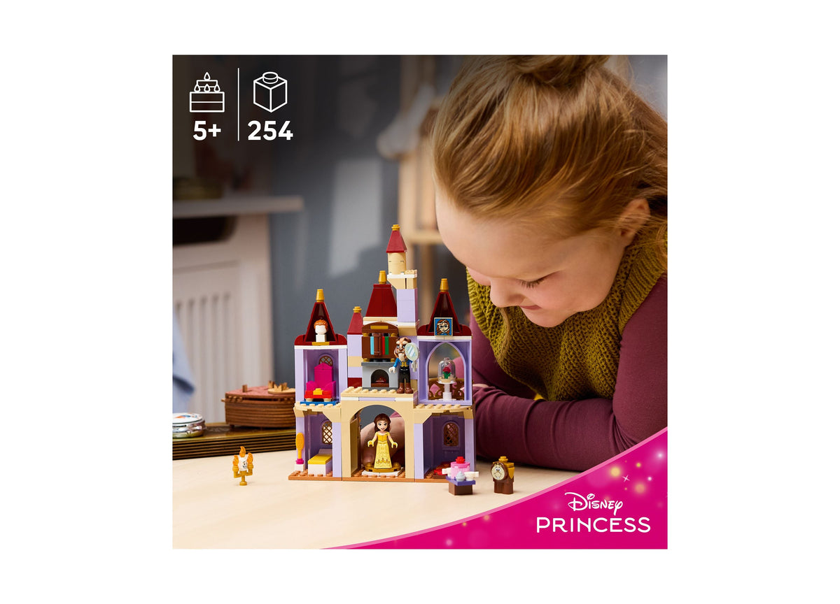 LEGO Disney Princess Belle & The Beast's Enchanted Castle 254-Piece Building Set