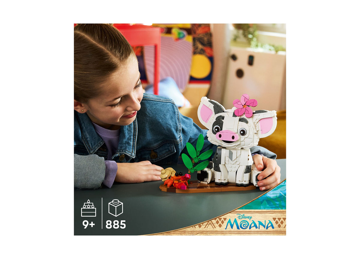 LEGO Disney Moana Pua 885-Piece Building Set