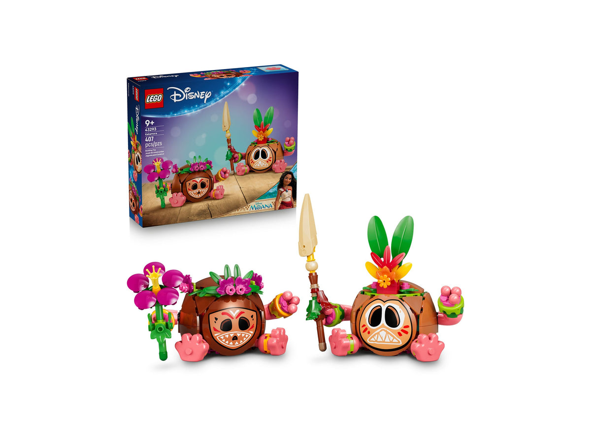 LEGO Disney Moana Kakamora Posable 407-Piece Building Set