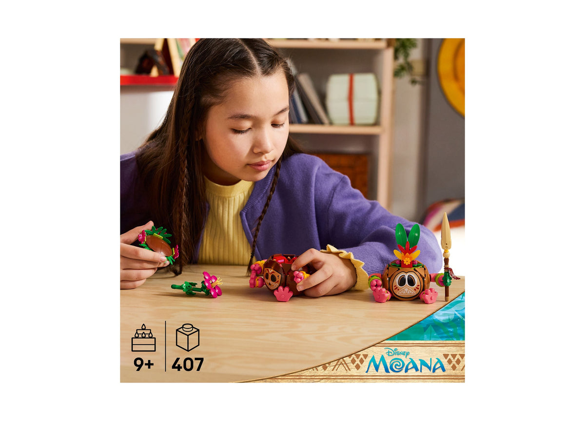 LEGO Disney Moana Kakamora Posable 407-Piece Building Set