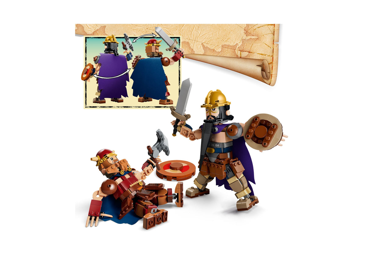 LEGO ONE PIECE Dorry vs. Brogy Giants of Little Garden 733-Piece Building Set