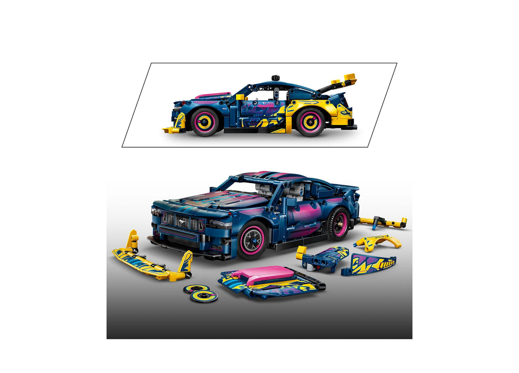 LEGO Technic Ford Mustang GT Custom Garage 973-Piece Building Set