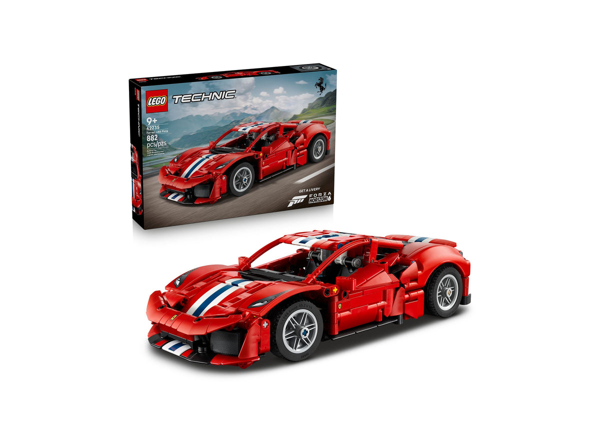 LEGO Technic Ferrari 488 PISTA 882-Piece Building Set