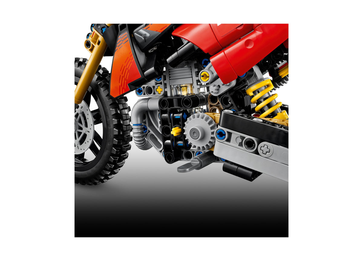 LEGO Technic Ducati Desmo450 MX Factory Motorcycle 457-Piece Building Set