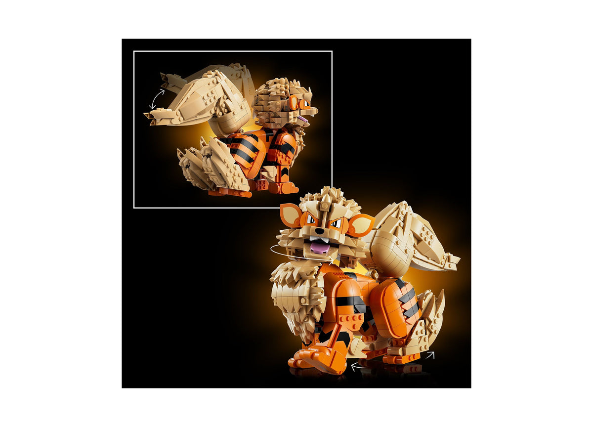 LEGO Pokémon Arcanine 72160 1190-Piece Building Set