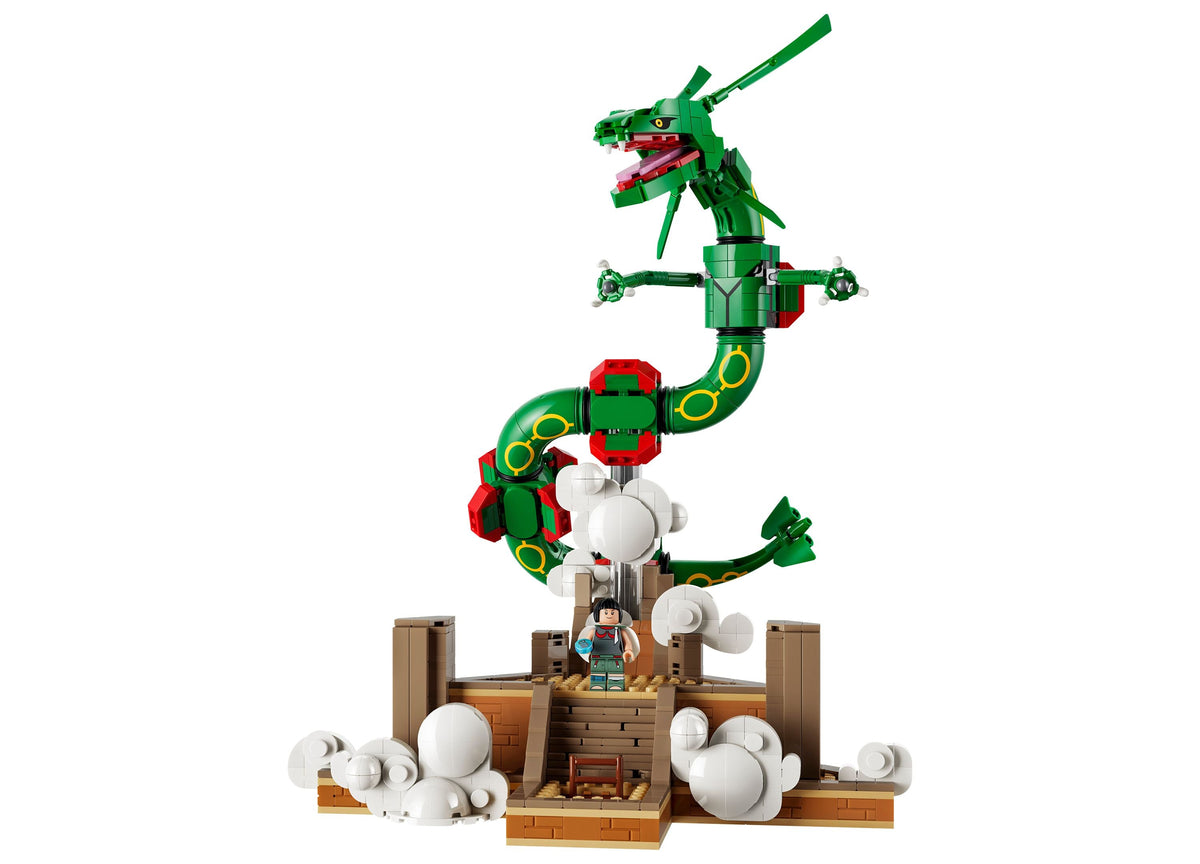 LEGO Pokémon Rayquaza Posable Display Building Set, 1,083-Piece