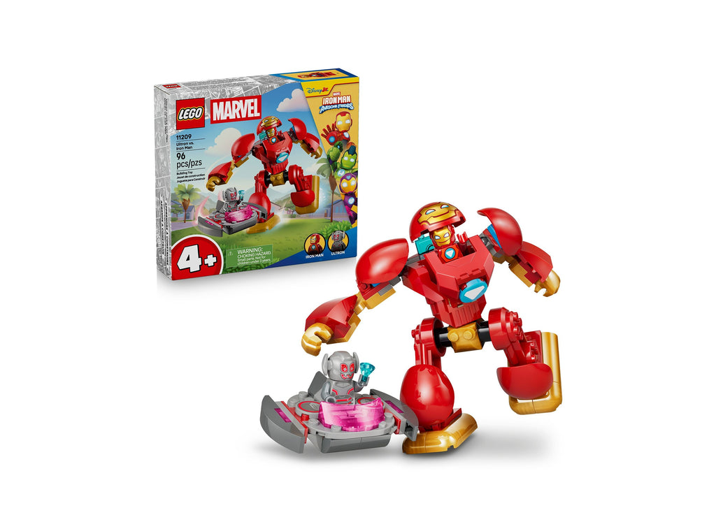LEGO Marvel Iron Man vs. Ultron 96-Piece Building Set