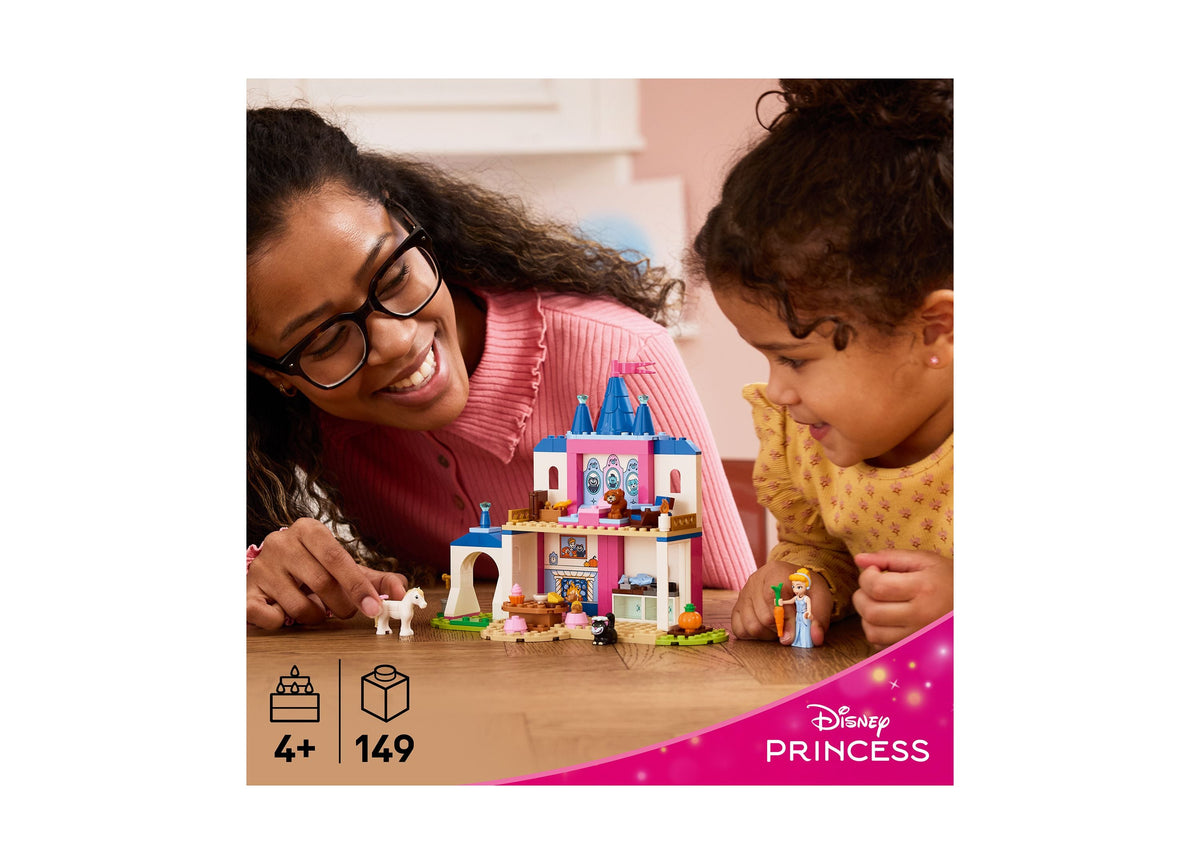 LEGO Disney Princess Cinderella Castle With Animal Friends 149-Piece Building Set