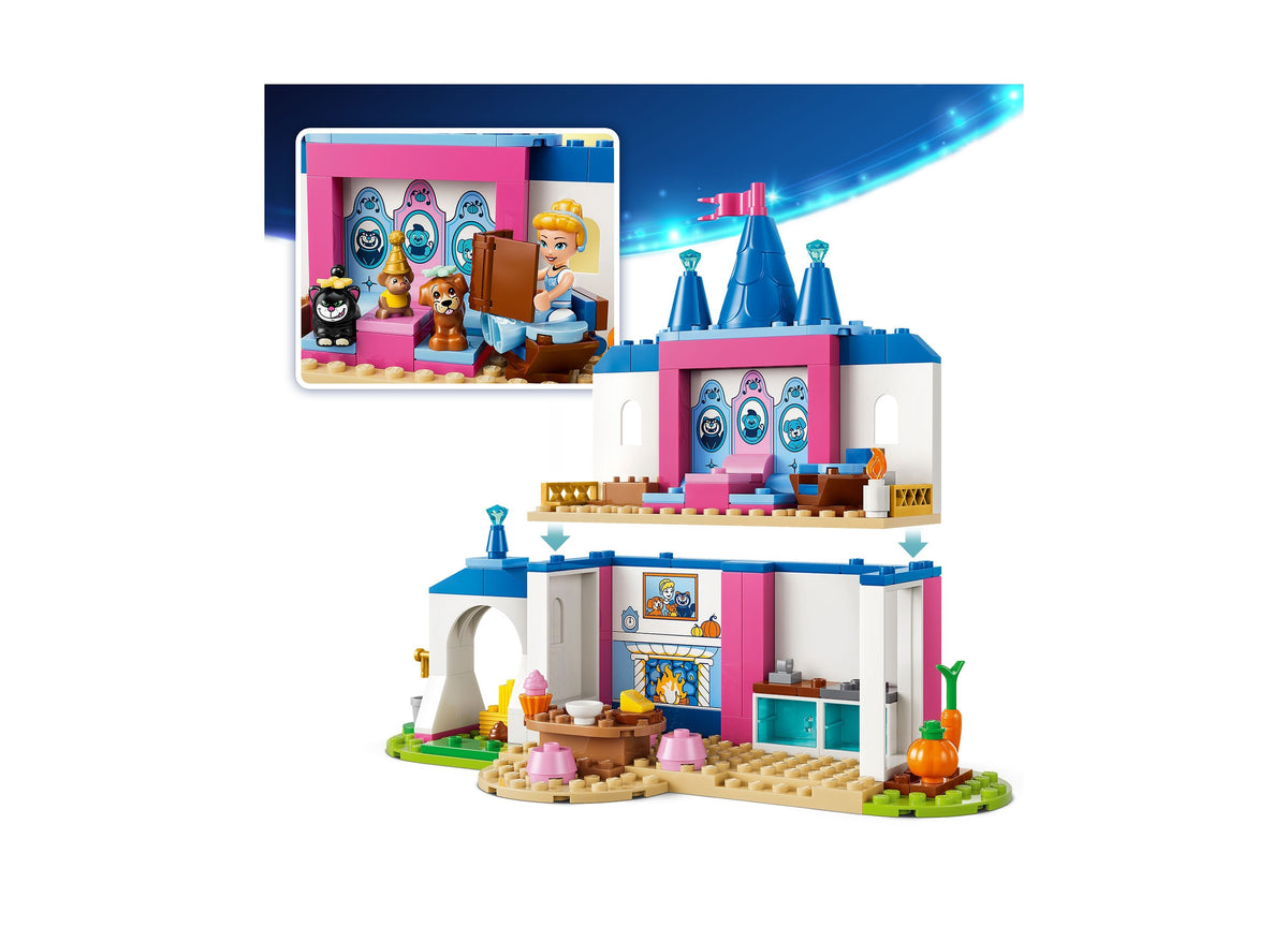 LEGO Disney Princess Cinderella Castle With Animal Friends 149-Piece Building Set