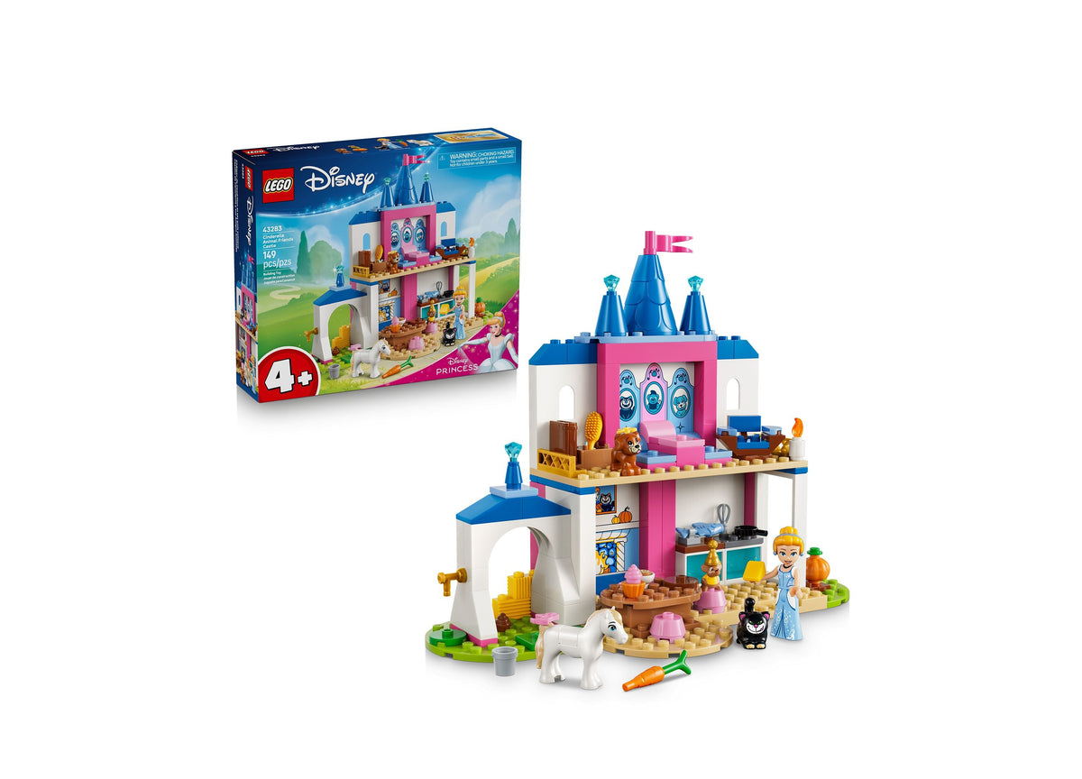 LEGO Disney Princess Cinderella Castle With Animal Friends 149-Piece Building Set