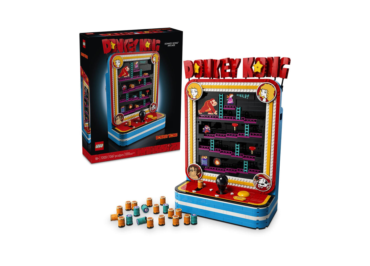 LEGO Super Mario Donkey Kong Arcade 1,371-Piece Building Set