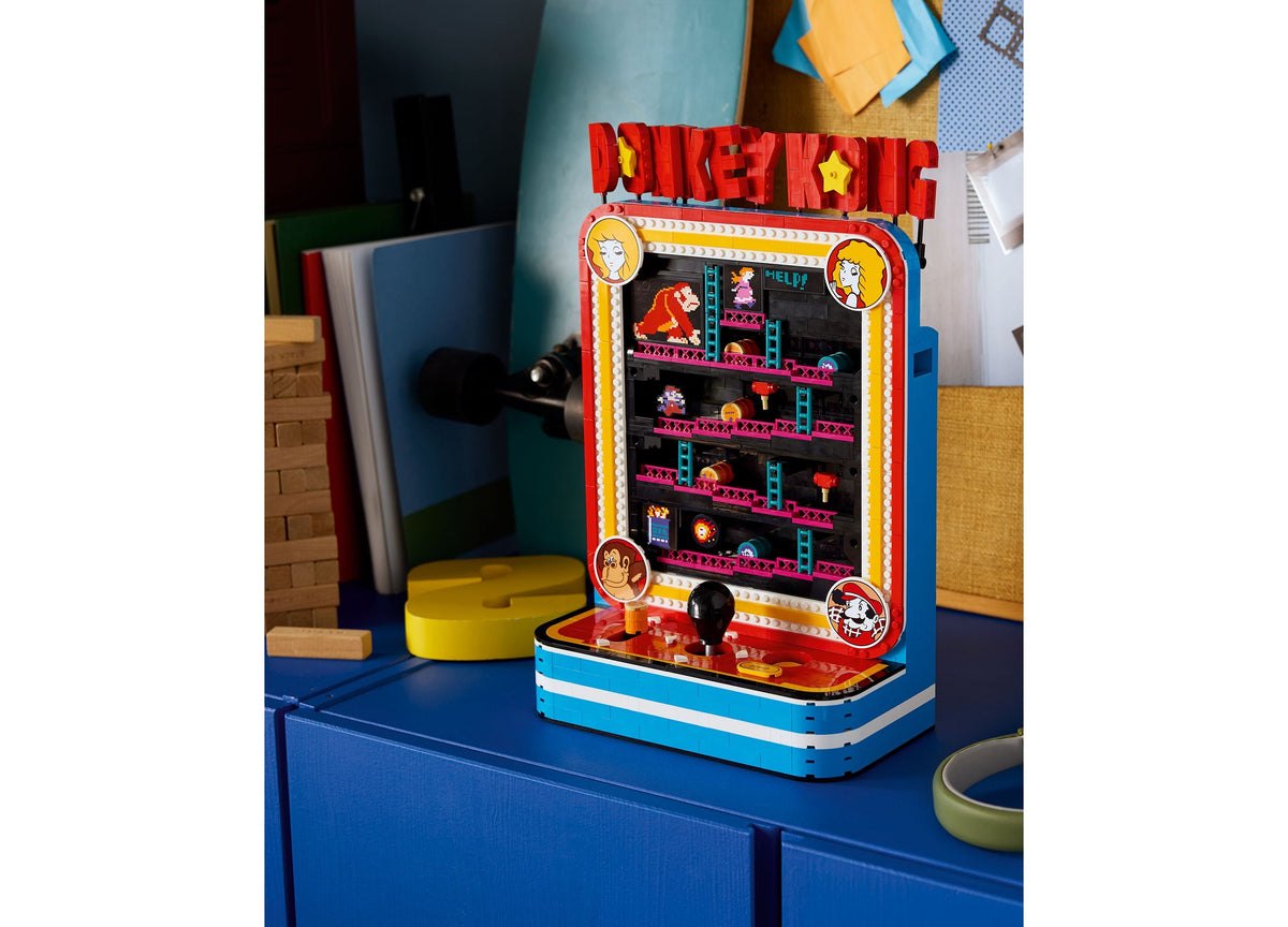 LEGO Super Mario Donkey Kong Arcade 1,371-Piece Building Set