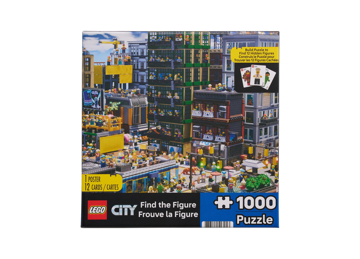 Lego City Find The Figure 1000-Piece Puzzle