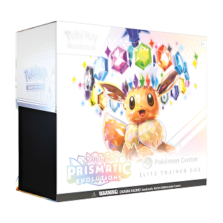 Pokemon Scarlet & Violet - Prismatic Evolutions Pokemon Center Elite Trainer Box (Exclusive)